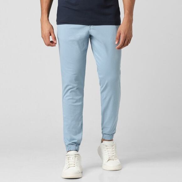 Bearbottom Men’s Stretch Jogger Coastal Blue Size Small - Picture 1 of 8